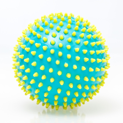 Douane Grappige het Masseren Dubbele Kleur Toy Inflatable Ball For Child