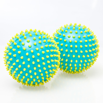 Douane Grappige het Masseren Dubbele Kleur Toy Inflatable Ball For Child