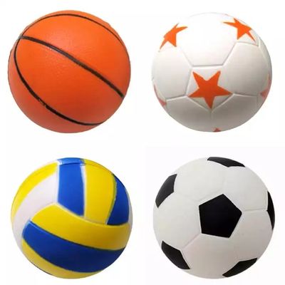 Aangepaste PU-schuimbal, drukontlastende antistressbal met logo