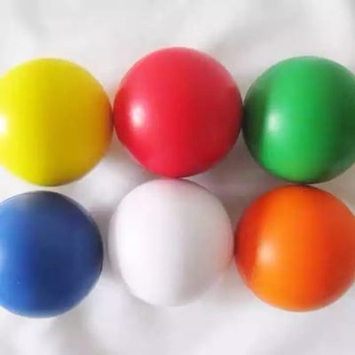 Aangepaste PU-schuimbal, drukontlastende antistressbal met logo