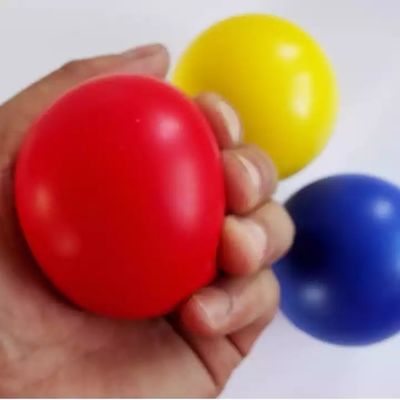 Aangepaste PU-schuimbal, drukontlastende antistressbal met logo