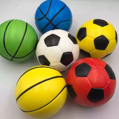 Aangepaste PU-schuimbal, drukontlastende antistressbal met logo