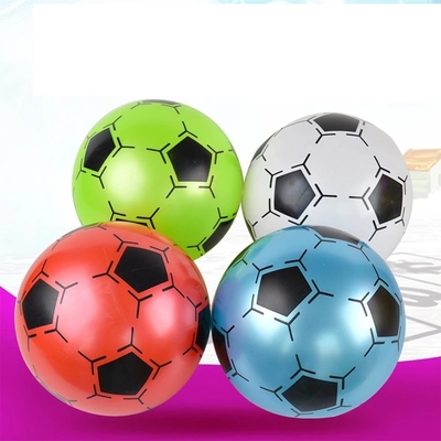 Aangepaste Kinderen Opblaasbare PVC Voetbal Speelgoed Voetbal Vorm Stuiterende Gift