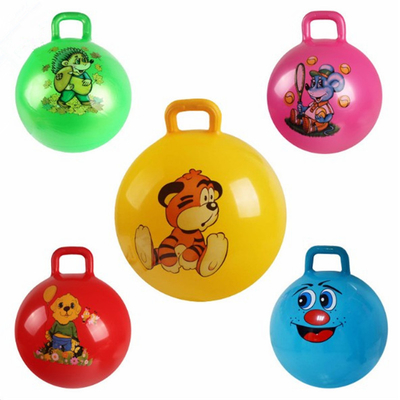 Niet-toxische Rode Grote Bouncy-Ballen met Handvatten Geurloze Ultralight