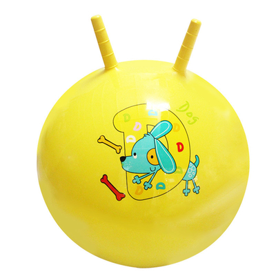 ROHS Dik gemaakte Rubber Grote Bouncy-Ballen met Handvatten Antiburst