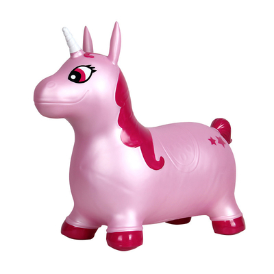 De geurloze Rit van pvc Bouncy op Eenhoorn, Ultralight Opblaasbaar Unicorn Bouncer