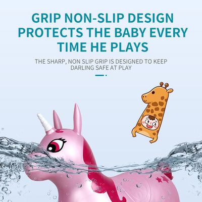 De geurloze Rit van pvc Bouncy op Eenhoorn, Ultralight Opblaasbaar Unicorn Bouncer