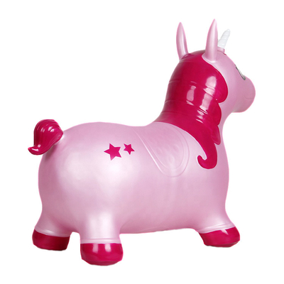 Niet-toxisch Roze Milieuvriendelijk Unicorn Inflatable Animal Bouncer Waterproof