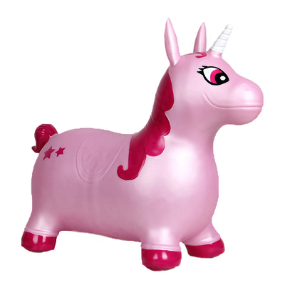 Niet-toxisch Roze Milieuvriendelijk Unicorn Inflatable Animal Bouncer Waterproof