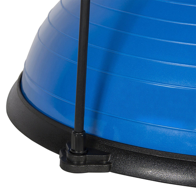 Diameter 58cm Halve Blauwe pvc-Dik gemaakt Explosiebestendig van de Yogabal