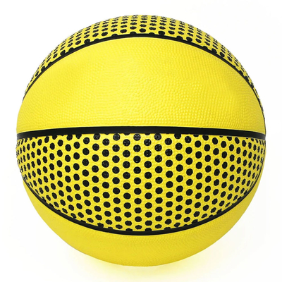 Het gerecycleerde Geurloze Rubber Antiwear Basketbal van de Sprongbal voor Kampen