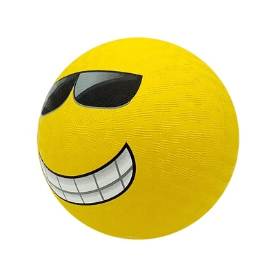 Antislip Multifunctionele Opnieuw te gebruiken van Smiley Face Rubber Bounce Ball