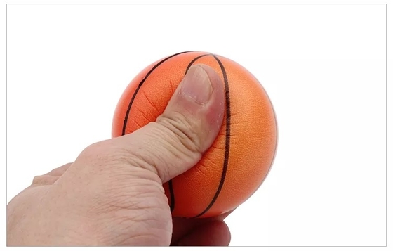 Antiwear van de het Schuimbal van Mini Basketball Pu Geurloze Niet-toxisch voor Spanning het Bevrijden