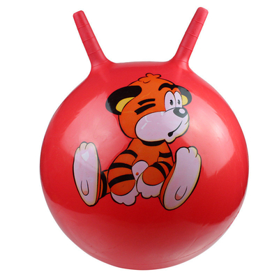 Lichtgewicht de Vultrechterbal van pvc Bouncy, de Niet-toxische Bal van Hopbouncy met Handvat