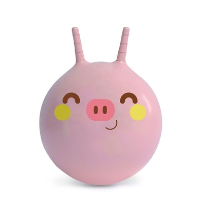 Multifunctionele Bouncy-Jonge geitjes Toy Balls 45cm Lichtgewicht met Handvat