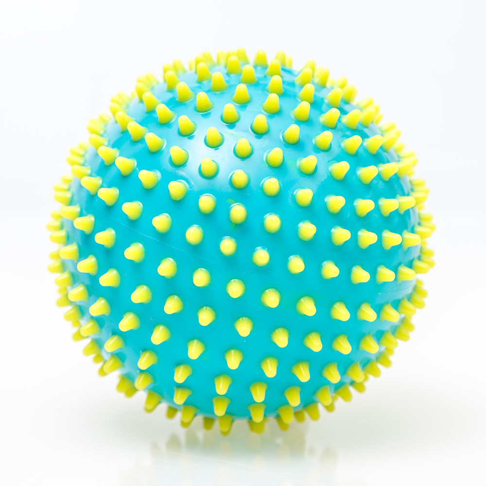 Douane Grappige het Masseren Dubbele Kleur Toy Inflatable Ball For Child