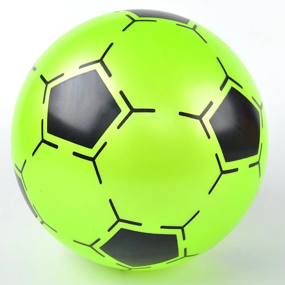 Aangepaste Kinderen Opblaasbare PVC Voetbal Speelgoed Voetbal Vorm Stuiterende Gift