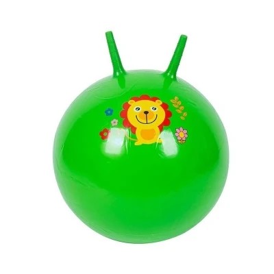 Geurloos pvc die Bouncy-Bal met Handvat voor niet Giftige Volwassenen springen