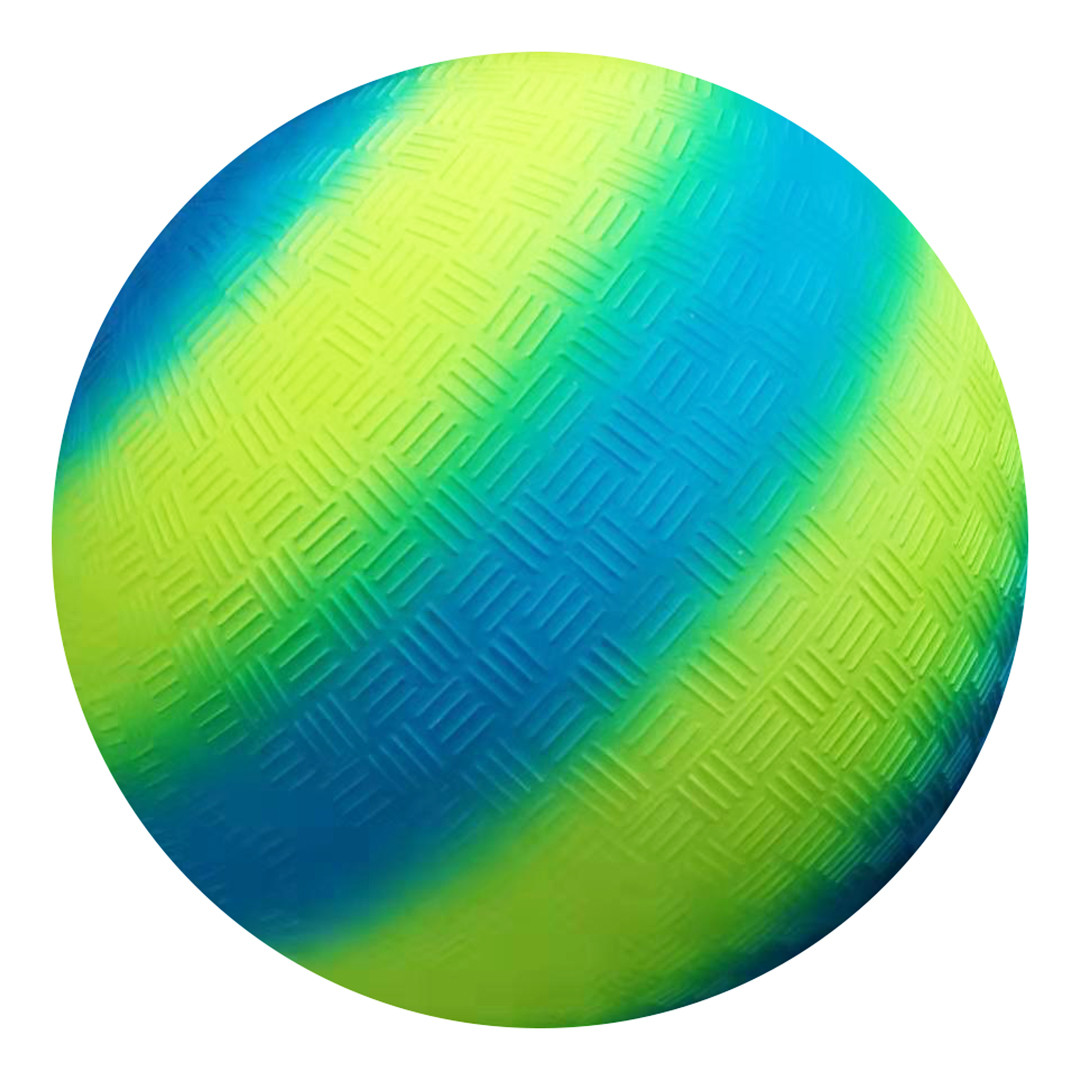 Multicolored Regenboog Geurloos Toy Inflatable Playground Ball Waterproof
