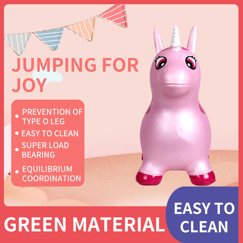Antiwear Unicorn Inflatable Animal Bouncer Multi-Smaakloze Functie