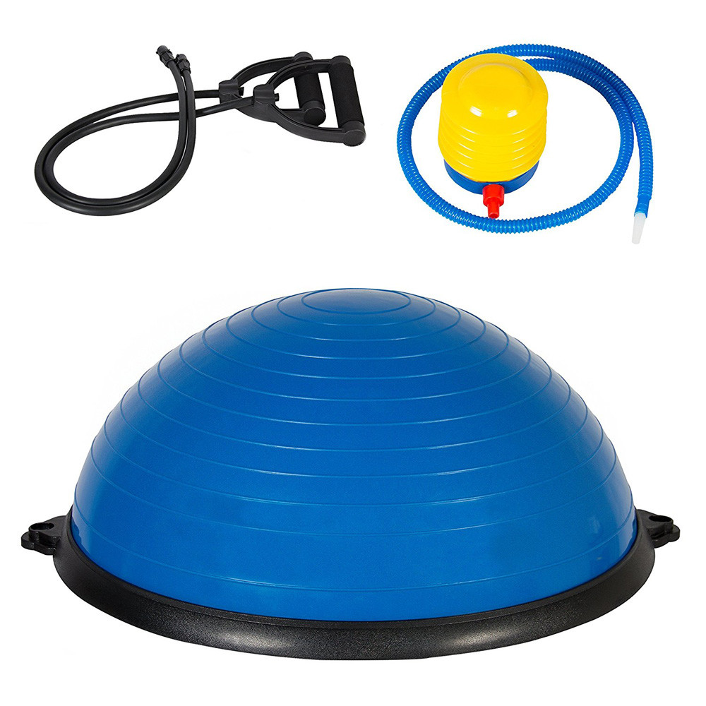 Draagbare Halve van de de Yogabal van Saldopvc Multifunctionele Ultralight