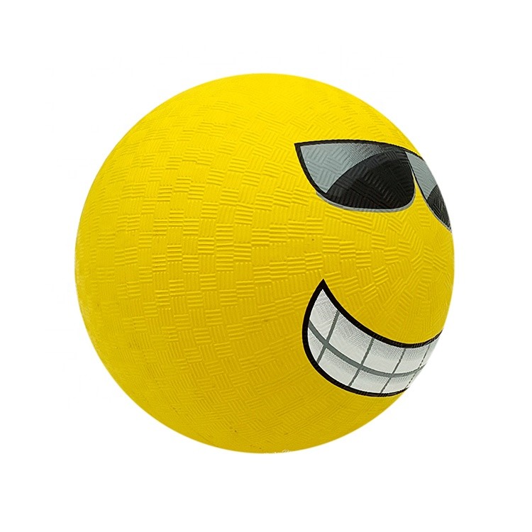Antislip Multifunctionele Opnieuw te gebruiken van Smiley Face Rubber Bounce Ball