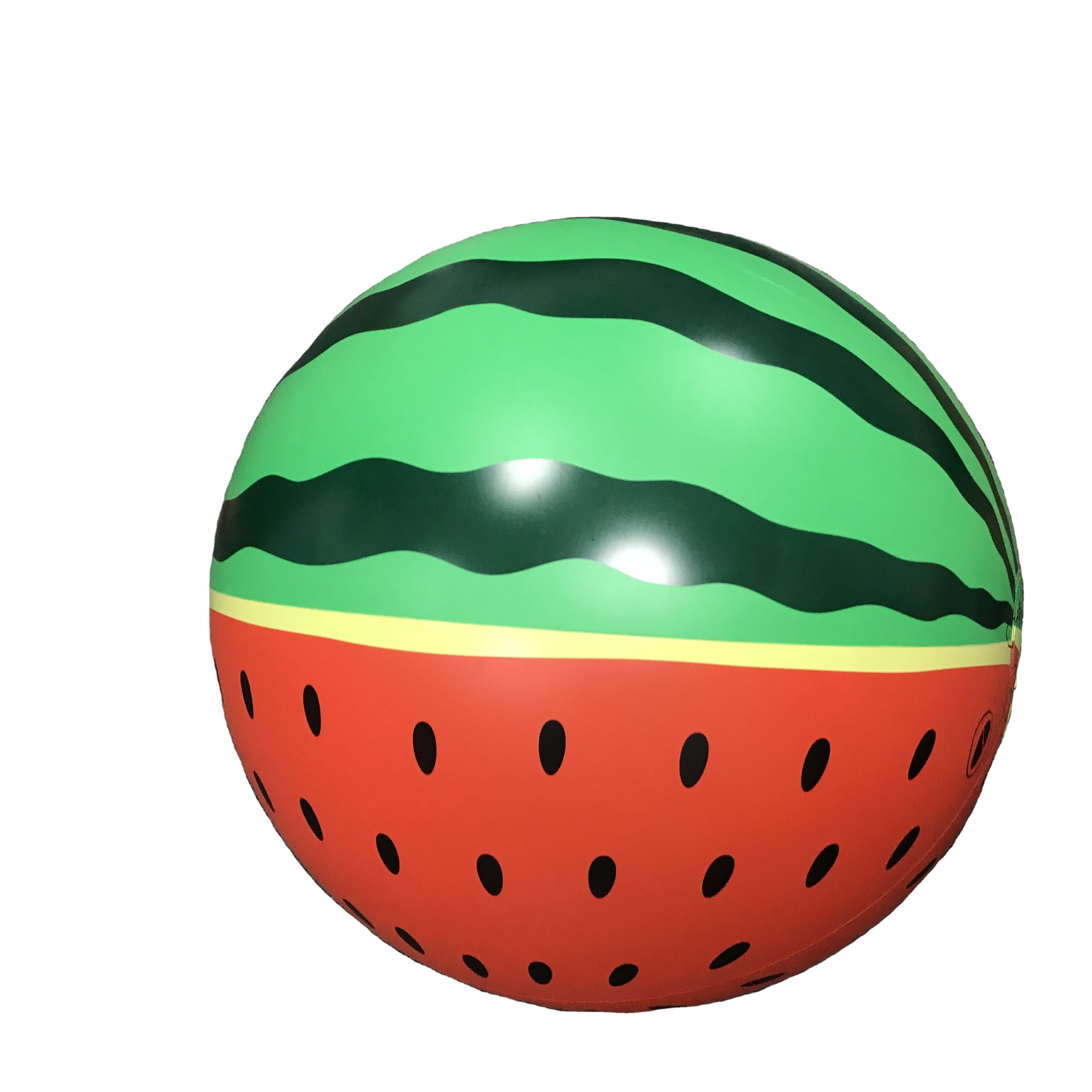 5“ pvc-de Bal van het Watermeloenstrand, niet Giftige Opblaasbare Watermeloenbal